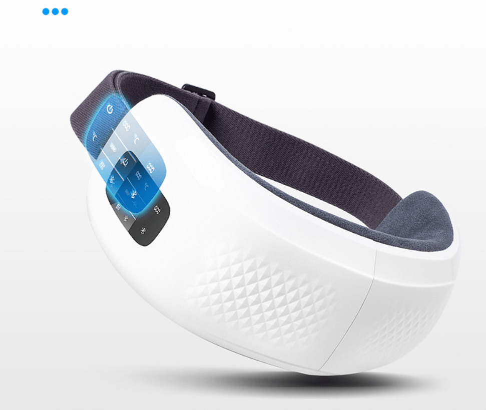 "Rechargeable Airbag Eye Massager for Relaxation"