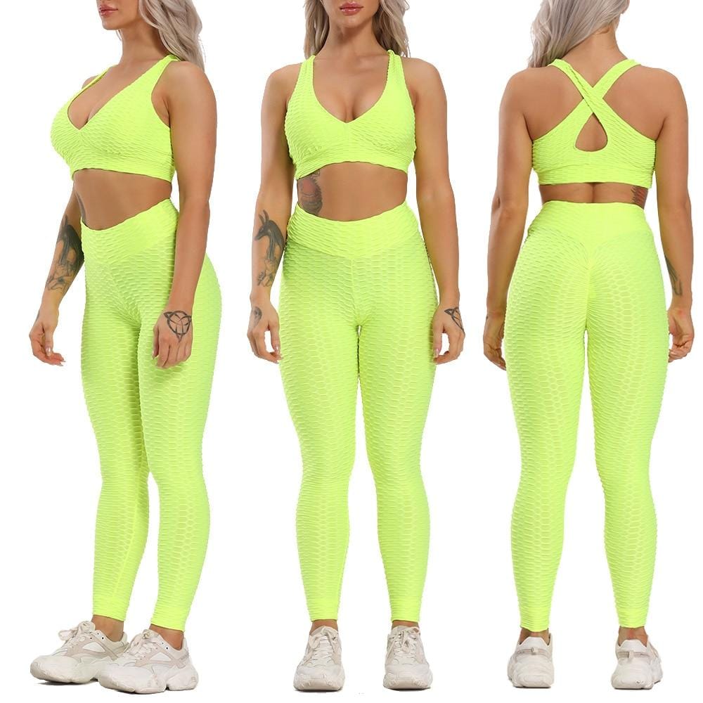 Yoga Sets Women Workout Clothes Dry Fit Sportswear Woman Fitness Suit