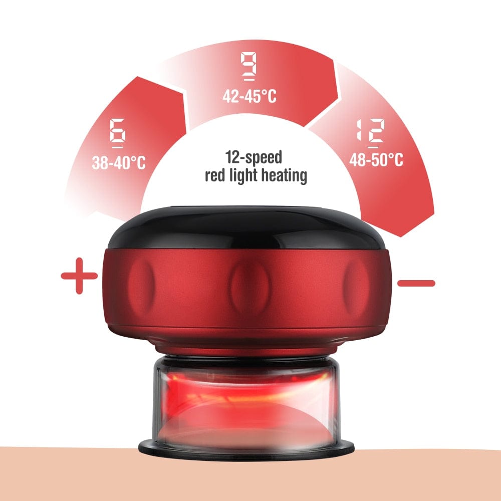 "Smart EMS Cupping Massage Device for Anti-Cellulite, Fat Burning, and Slimming: Utilizing Vacuum Suction Cups and Therapy Jars to Dispel Dampness." - Comfortable Neck and Body Massager onlin