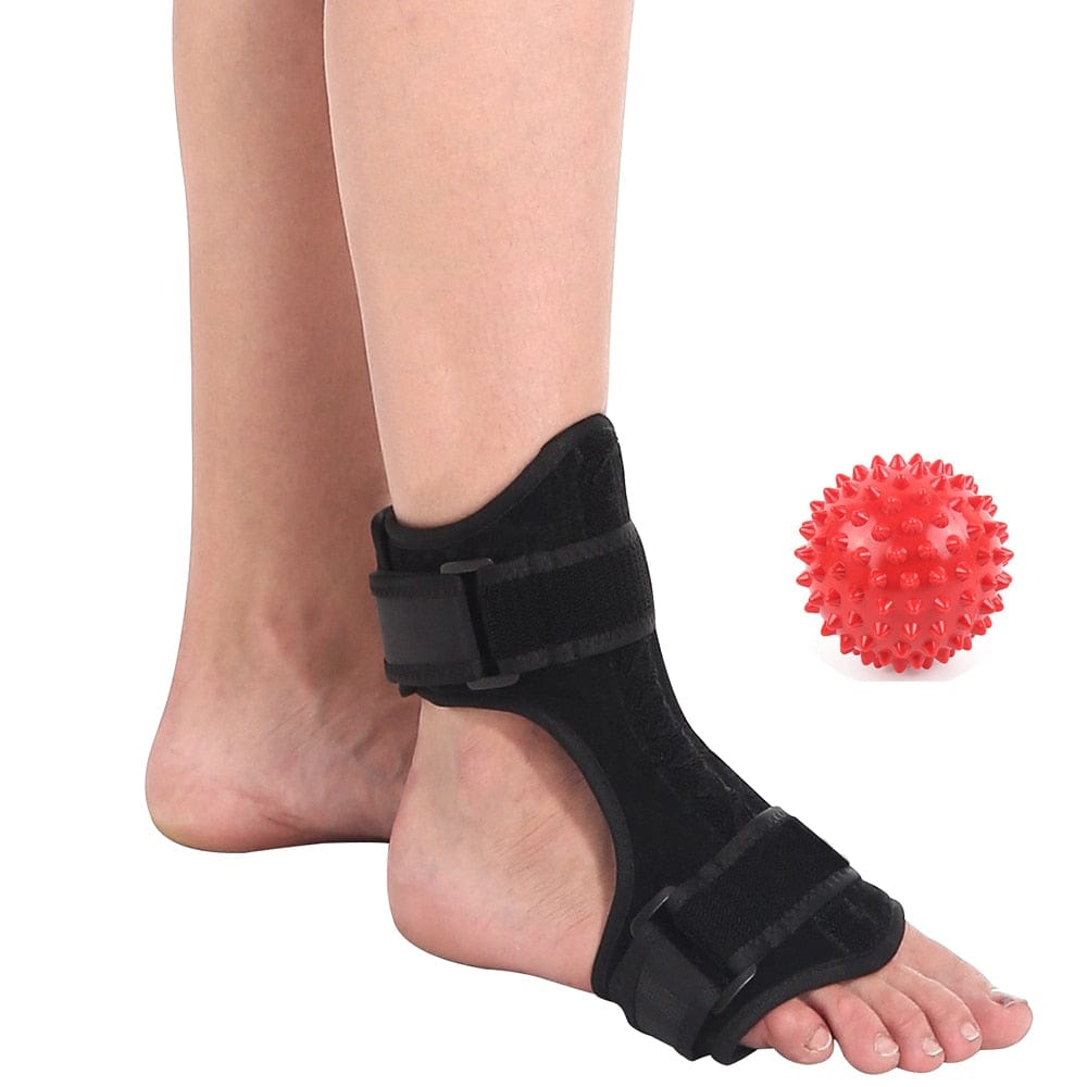 "Find Relief with Adjustable Foot Stabilizer Support and Massage Ball - Perfect for Plantar Fasciitis and More!" - Comfortable Neck and Body Massager online | Shop Now!