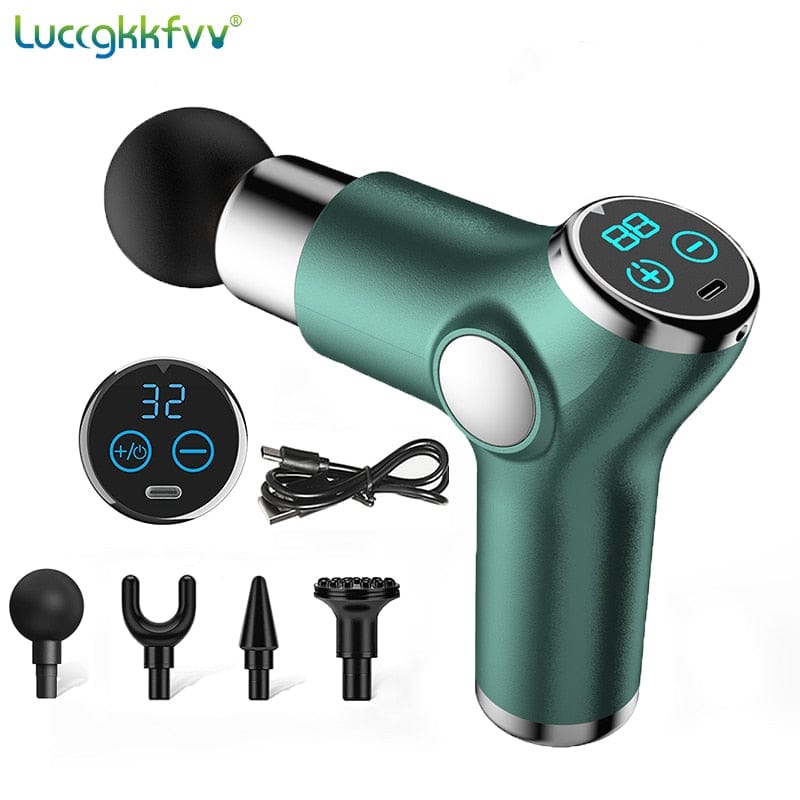 "Massage Gun - Good For Your Pain Relief Body And Neck Vibrator Fitness - Now Available"" - Comfortable Neck and Body Massager online | Shop Now!
