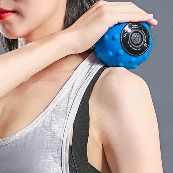 Relieve Shoulder Tension: How Vibrating Massage Ball Roller Can Help