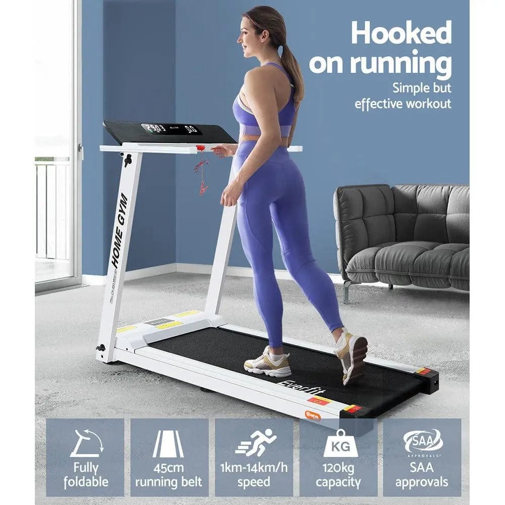 Everfit Treadmill Electric Fully Foldable Home Gym Exercise Fitness