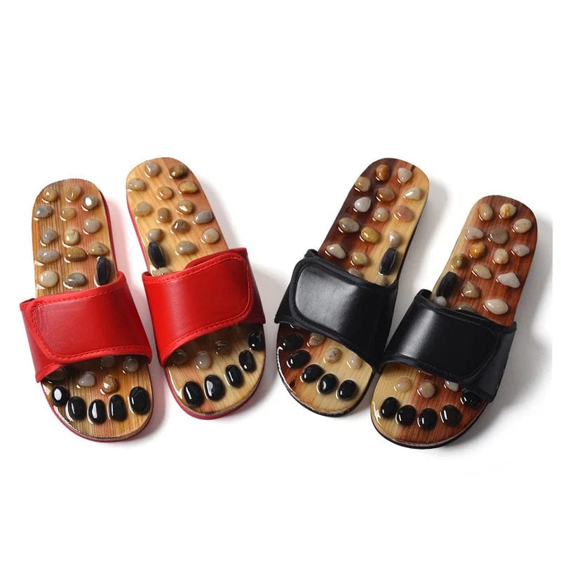 Image of therapeutic sandals intended for reflexology