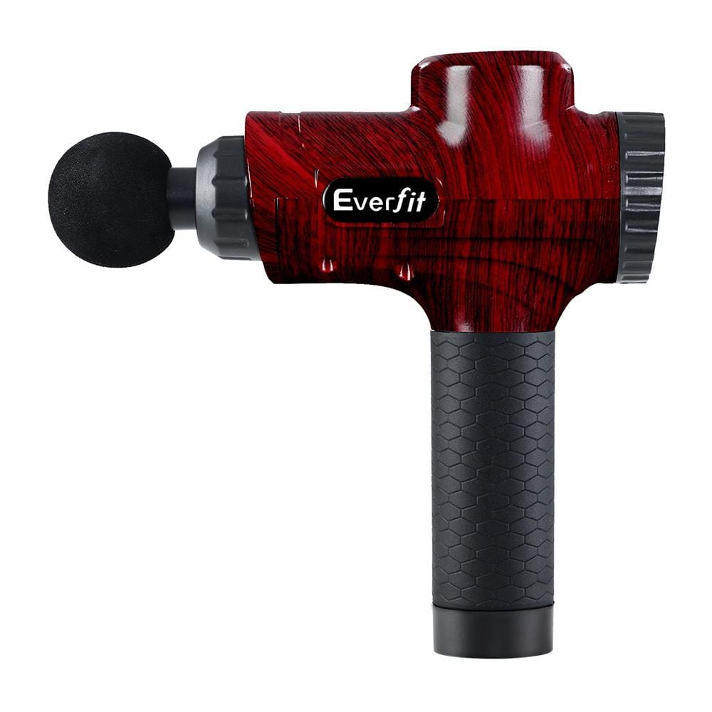 Everfit Massage Gun 6 Heads Electric Massager LCD Vibration Percussion