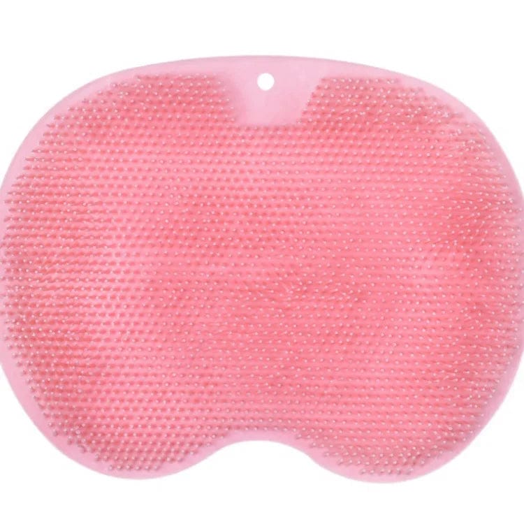 Exfoliating Shower Massage Brush Bathroom Anti-skid Mat Silicone Foot Brush Lazy Man's Magic Tool for Rubbing Bath Bathing Tools