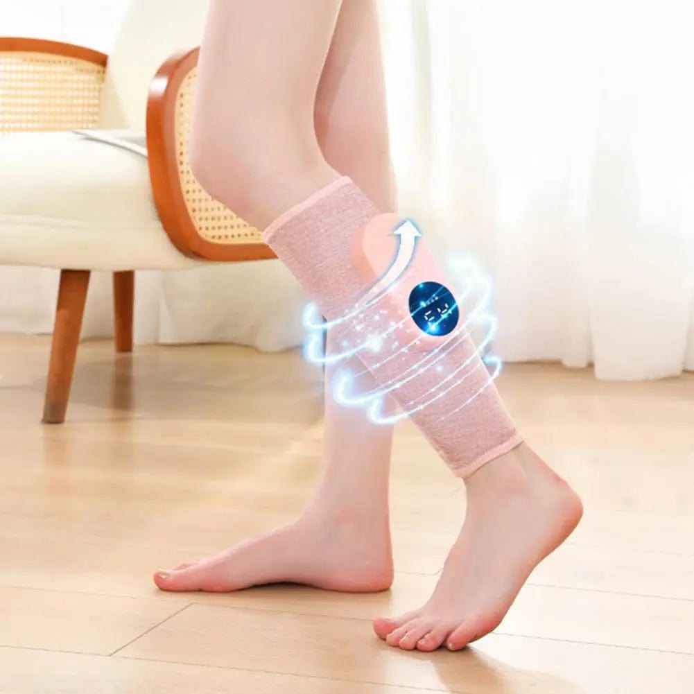 Electric Leg Massager with Heat Compression Calf Air Muscle Legs