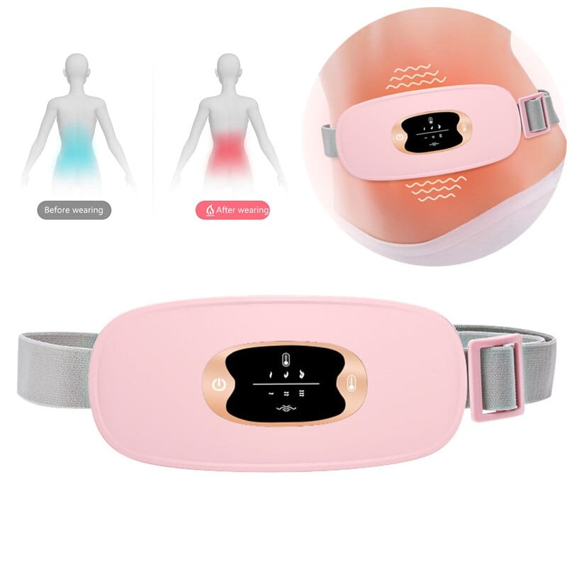 Electric Abdominal Heating Massager Warm Palace Belt Infrared Hot