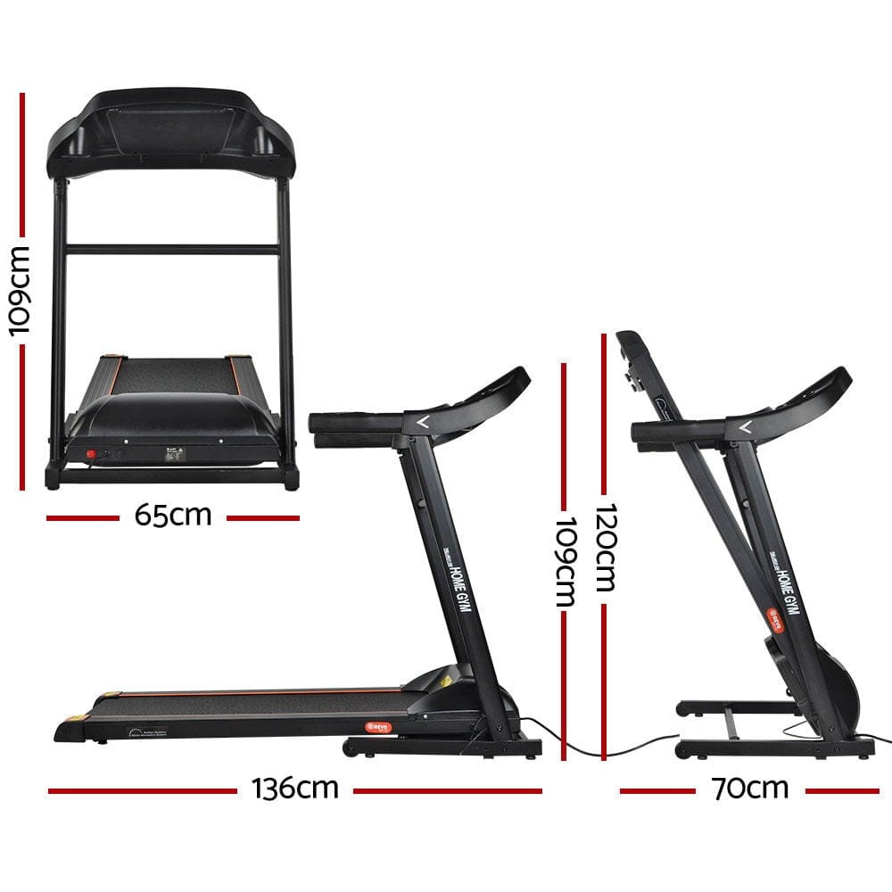 Everfit Electric Treadmill MIG41 40cm Running Home Gym Machine Fitness