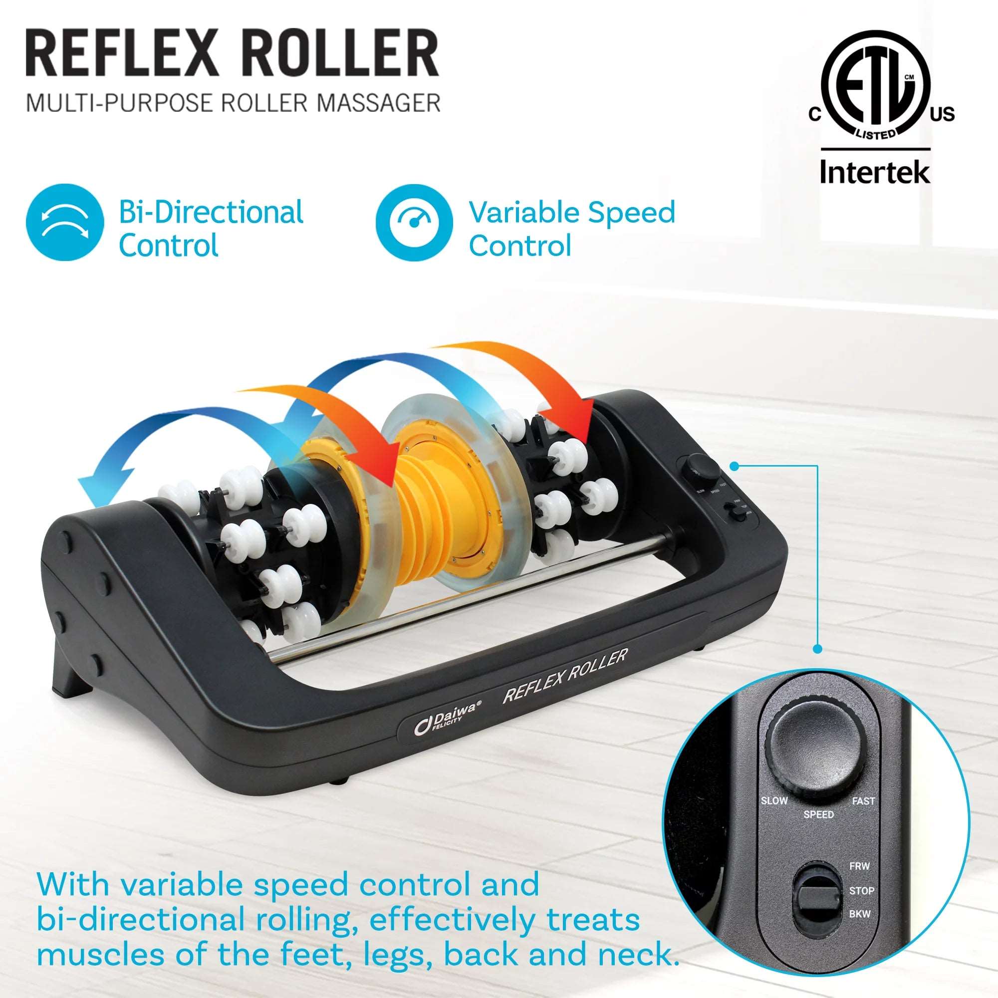 Electric Foot Massager / Reflex Roller