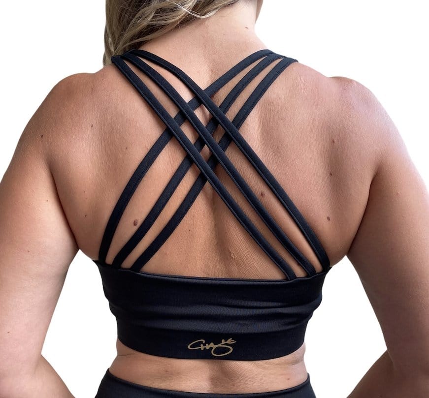 Jungle Sports Bra - Crossed Back