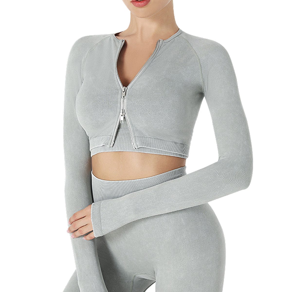 Women Workout Tracksuit Seamless 2 Piece