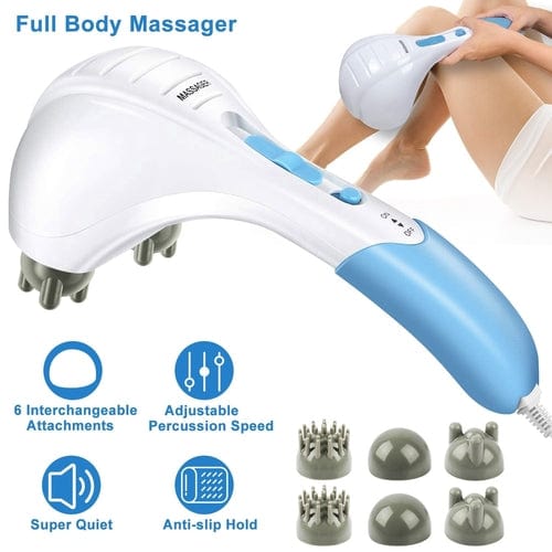 Electric Massager Handheld Full Body Percussion Massager Double Head