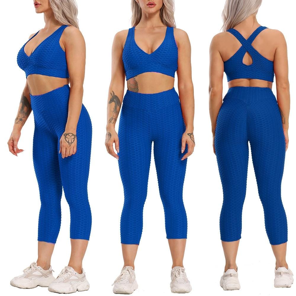 Yoga Sets Women Workout Clothes Dry Fit Sportswear Woman Fitness Suit