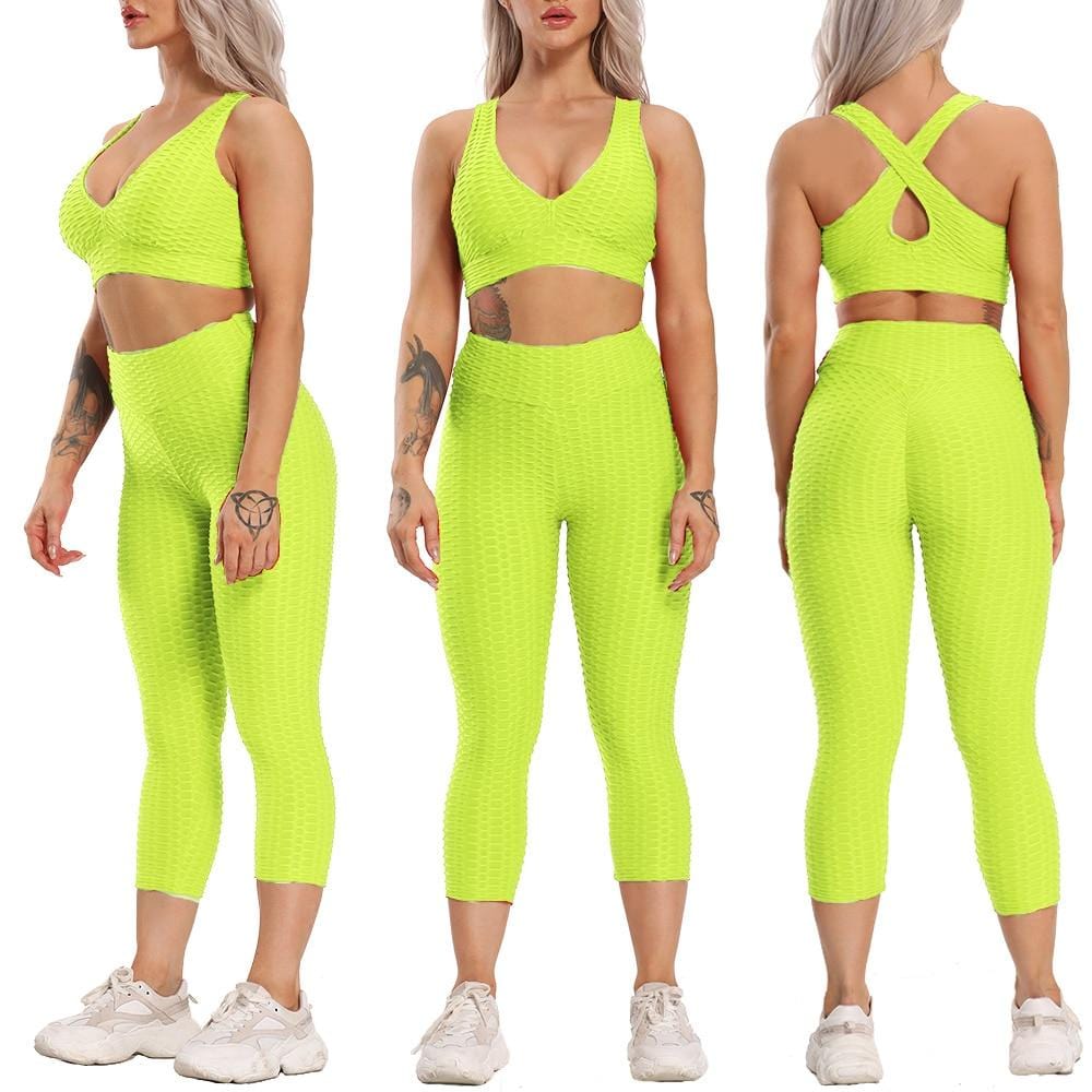 Yoga Sets Women Workout Clothes Dry Fit Sportswear Woman Fitness Suit