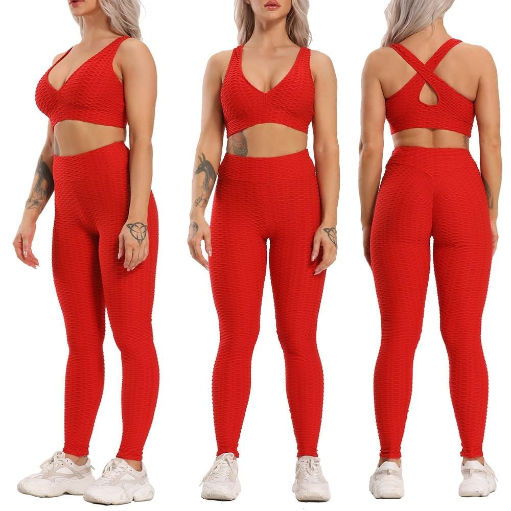 Yoga Sets Women Workout Clothes Dry Fit Sportswear Woman Fitness Suit