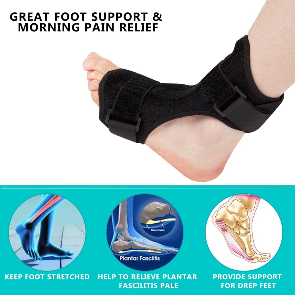 "Find Relief with Adjustable Foot Stabilizer Support and Massage Ball - Perfect for Plantar Fasciitis and More!" - Comfortable Neck and Body Massager online | Shop Now!