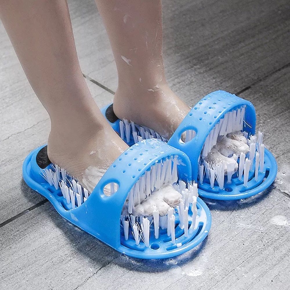 "Revitalize Your Feet with a Shower Foot Scrubber Massager Exfoliating Washer - The Ultimate Foot Care Solution!" - Comfortable Neck and Body Massager online | Shop Now!